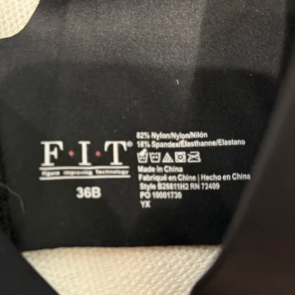 Women's fit Black Bra 36b - Picture 2 of 3